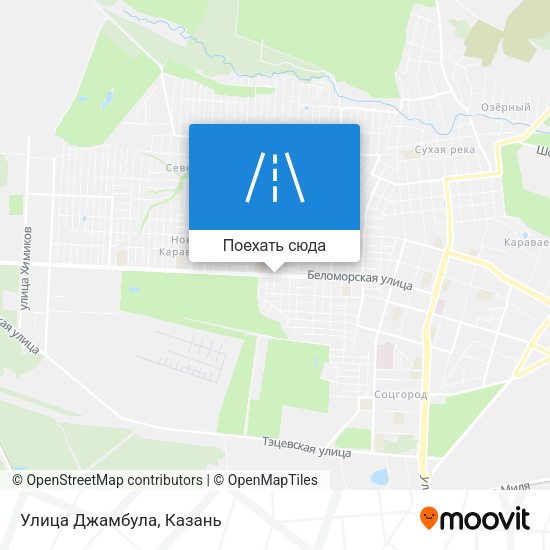 Карта Улица Джамбула