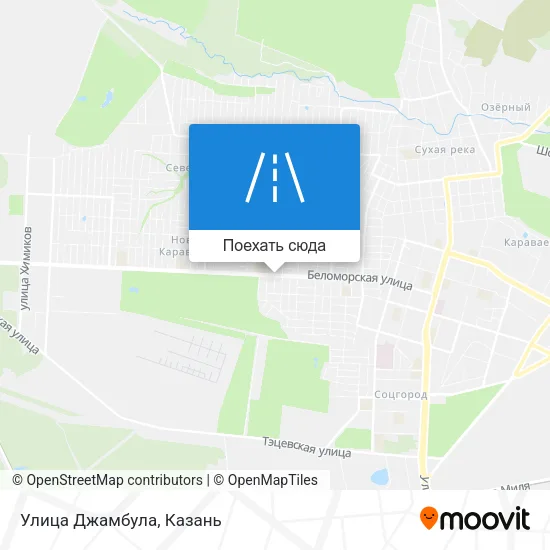 Карта Улица Джамбула