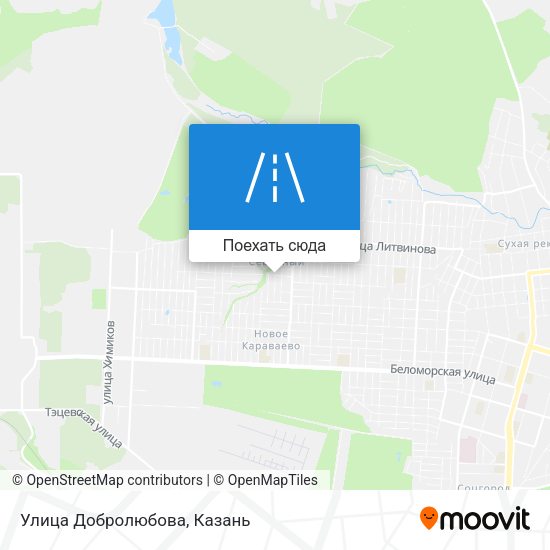 Карта Улица Добролюбова