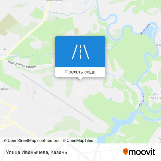 Карта Улица Иванычева