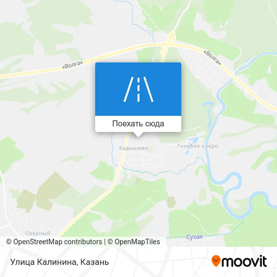 Карта Улица Калинина