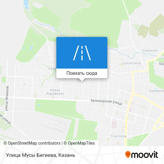 Карта Улица Мусы Бигиева