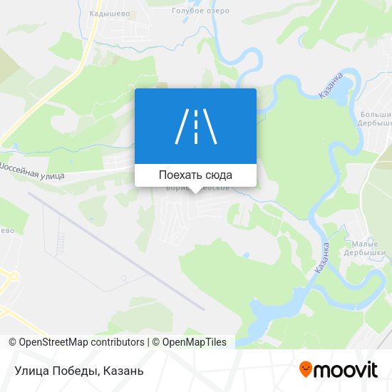 Карта Улица Победы
