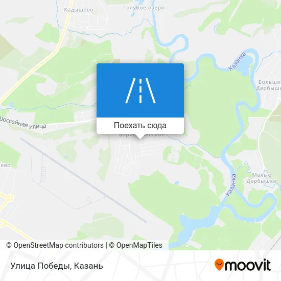 Карта Улица Победы