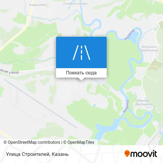 Карта Улица Строителей