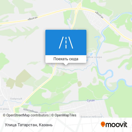 Карта Улица Татарстан
