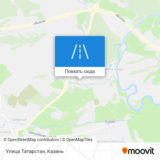 Карта Улица Татарстан