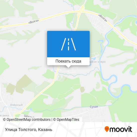 Карта Улица Толстого