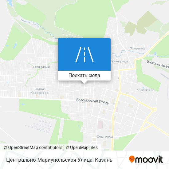 Карта Центрально-Мариупольская Улица