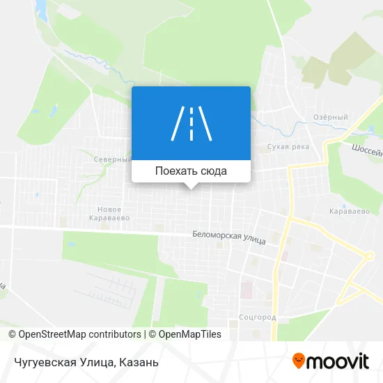 Карта Чугуевская Улица