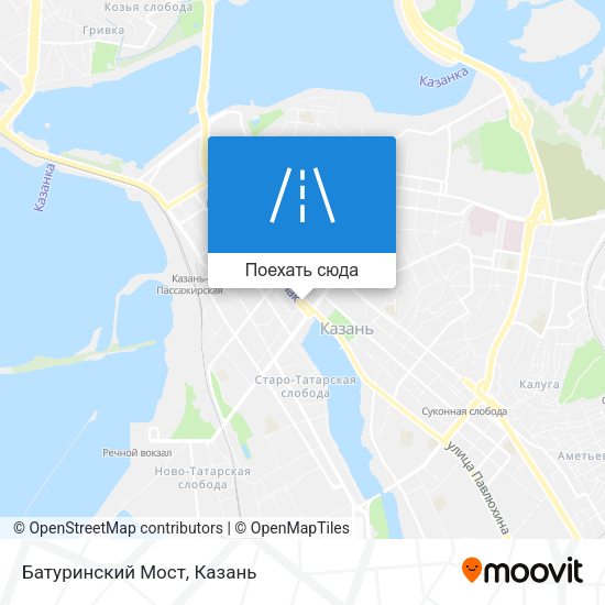 Карта Батуринский Мост