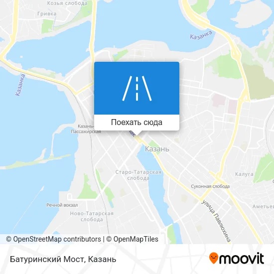 Карта Батуринский Мост