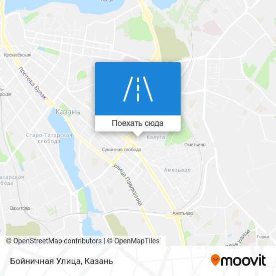 Карта Бойничная Улица