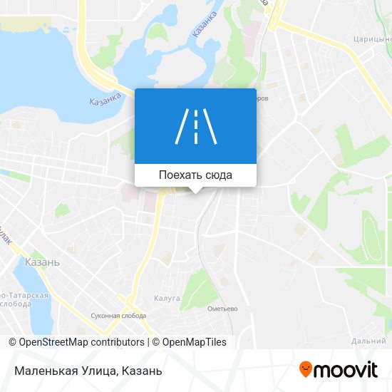 Карта Маленькая Улица