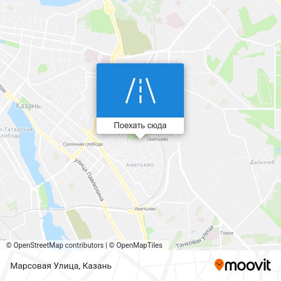 Карта Марсовая Улица