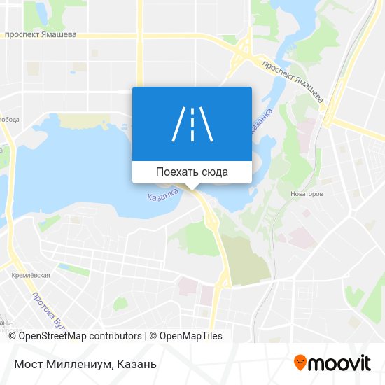 Карта Мост Миллениум