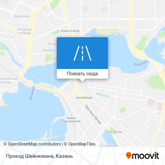 Карта Проезд Шейнкмана