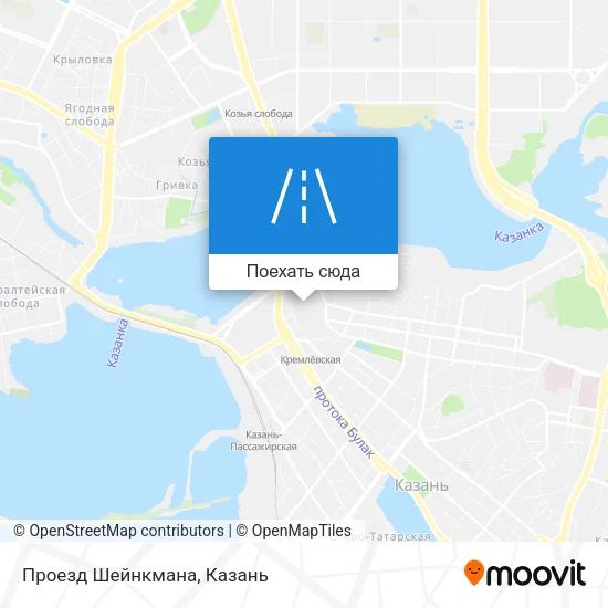 Карта Проезд Шейнкмана