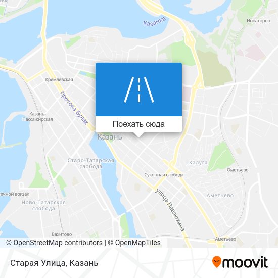 Карта Старая Улица