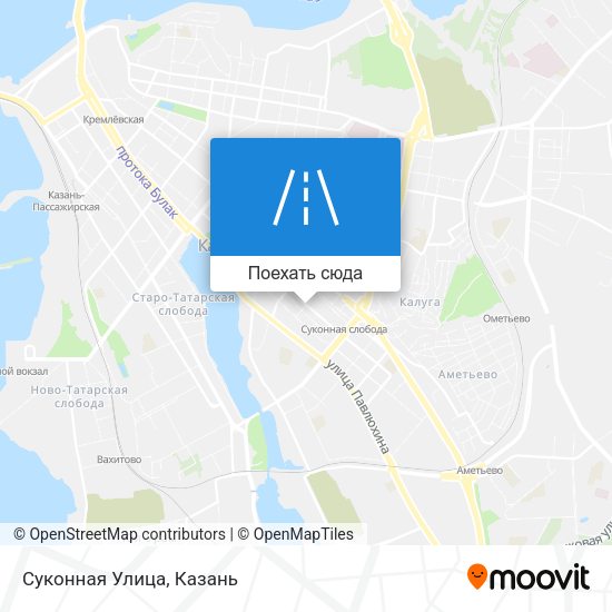 Карта Суконная Улица