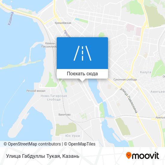 Карта Улица Габдуллы Тукая