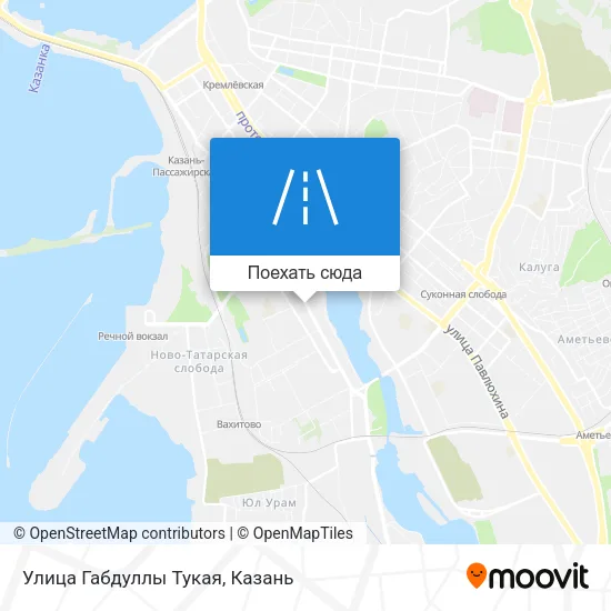 Карта Улица Габдуллы Тукая