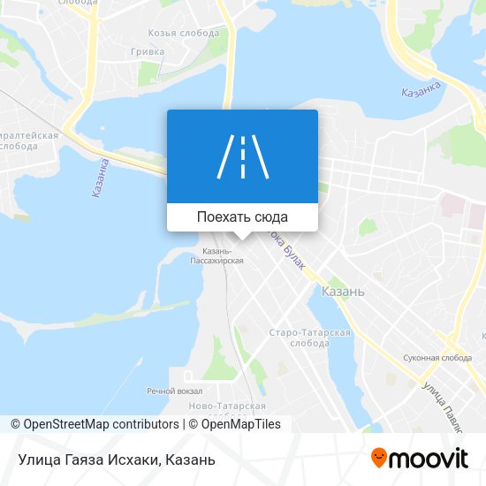 Карта Улица Гаяза Исхаки