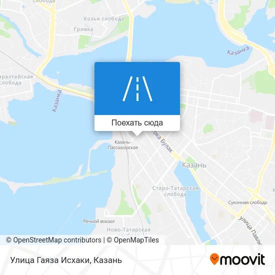 Карта Улица Гаяза Исхаки