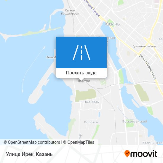 Карта Улица Ирек