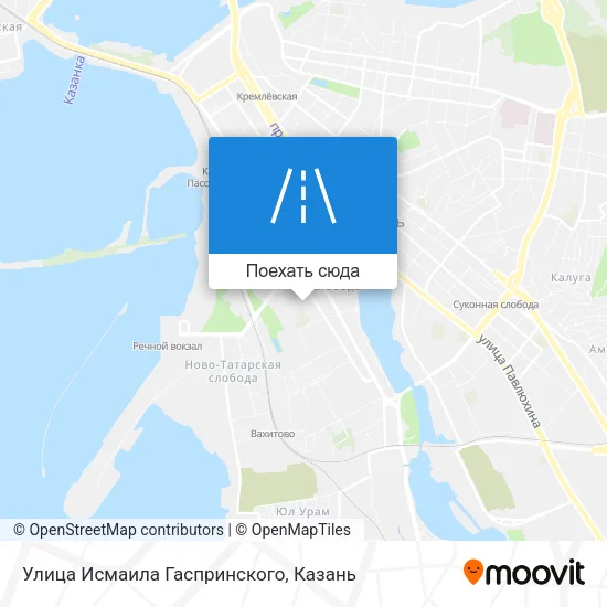 Карта Улица Исмаила Гаспринского