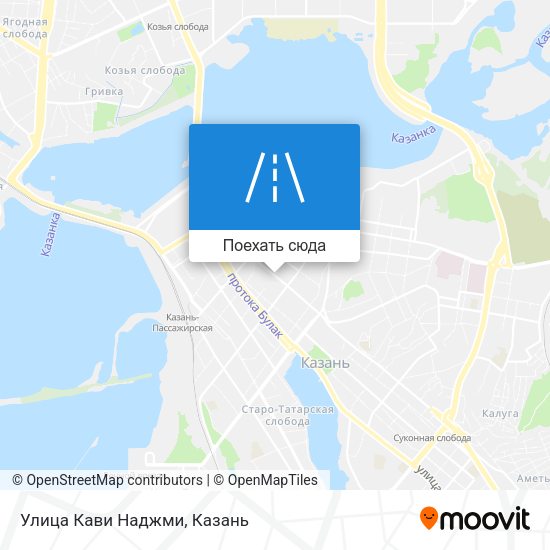 Карта Улица Кави Наджми