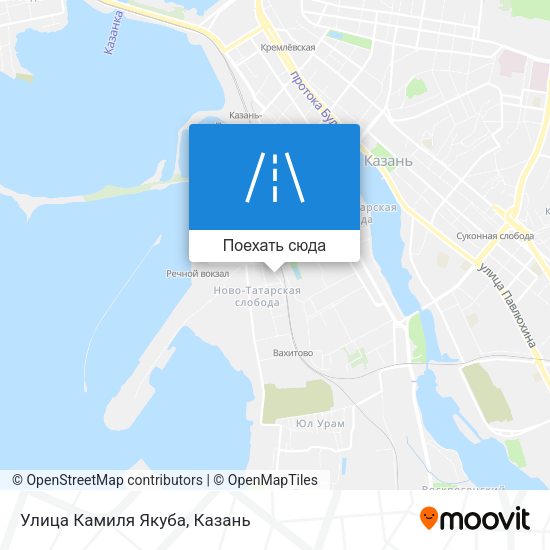 Карта Улица Камиля Якуба