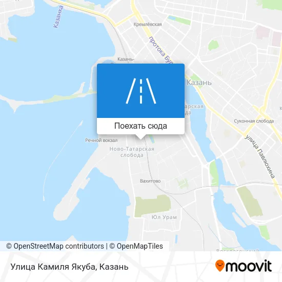Карта Улица Камиля Якуба