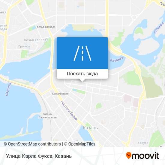 Карта Улица Карла Фукса