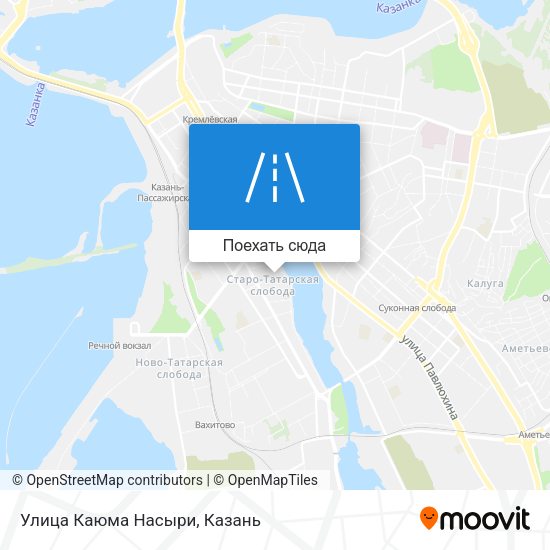 Карта Улица Каюма Насыри