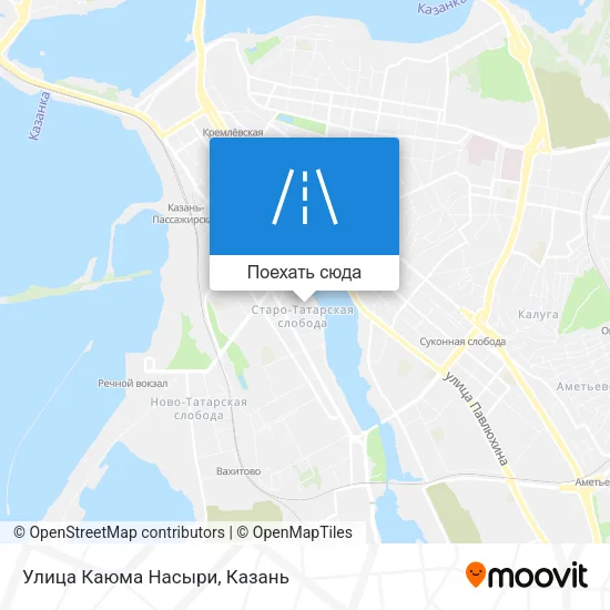 Карта Улица Каюма Насыри
