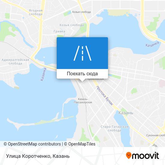 Карта Улица Коротченко