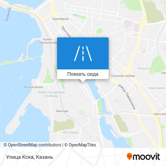 Карта Улица Кска