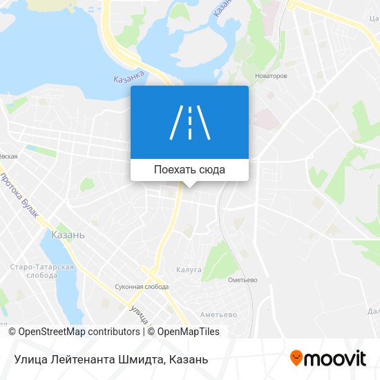 Карта Улица Лейтенанта Шмидта