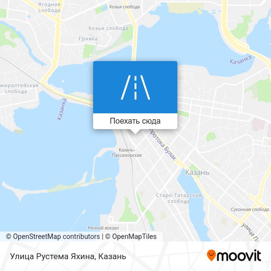 Карта Улица Рустема Яхина