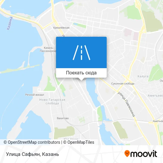 Карта Улица Сафьян