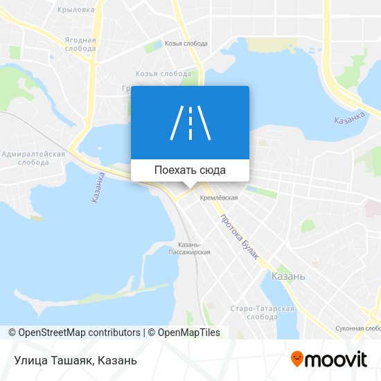 Карта Улица Ташаяк