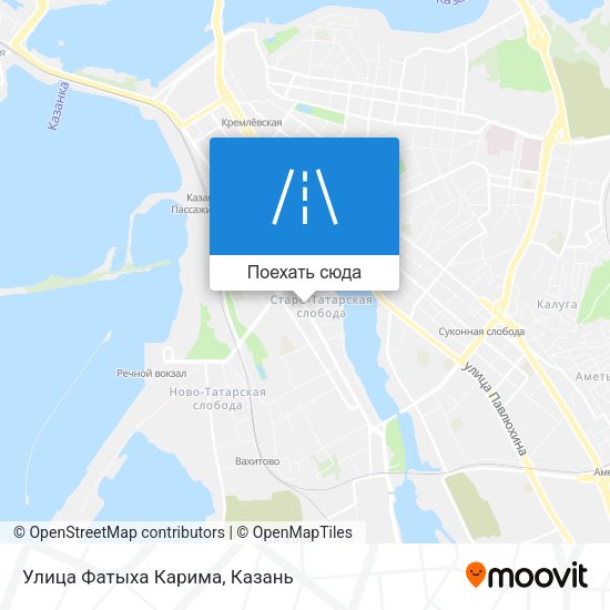 Карта Улица Фатыха Карима