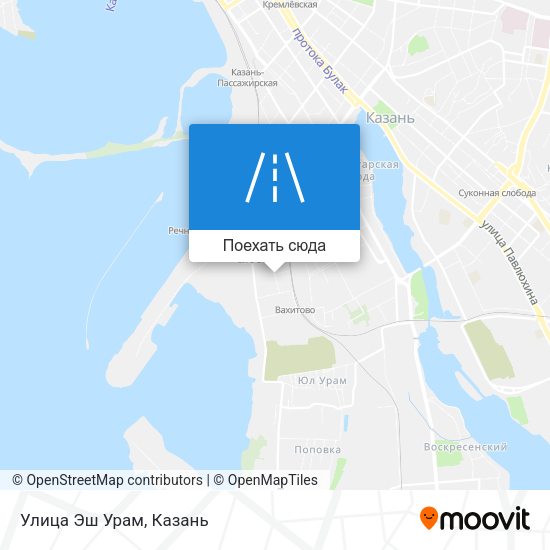 Карта Улица Эш Урам