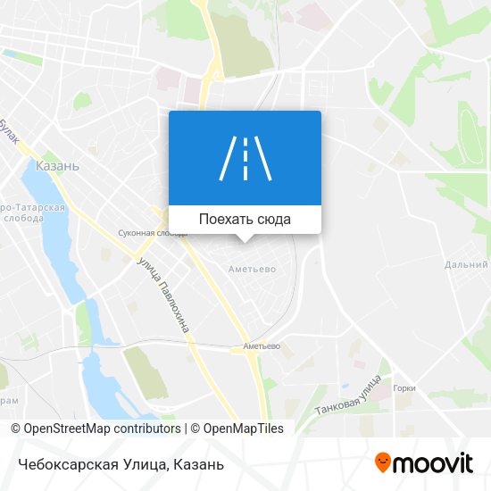 Карта Чебоксарская Улица