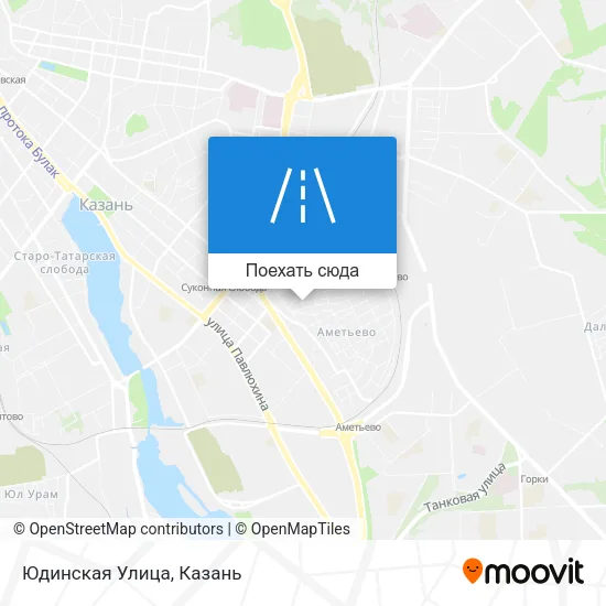 Карта Юдинская Улица