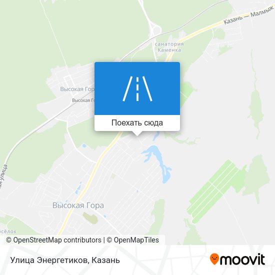 Карта Улица Энергетиков