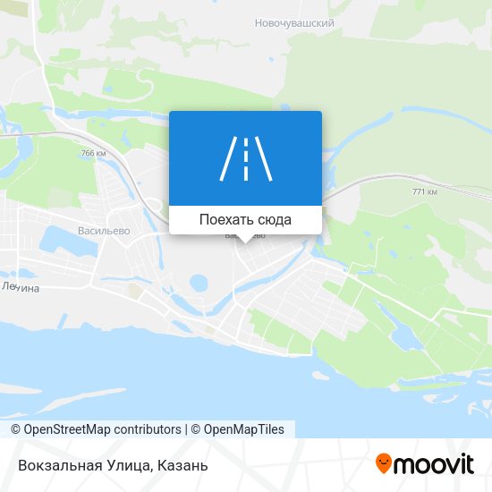 Карта Вокзальная Улица