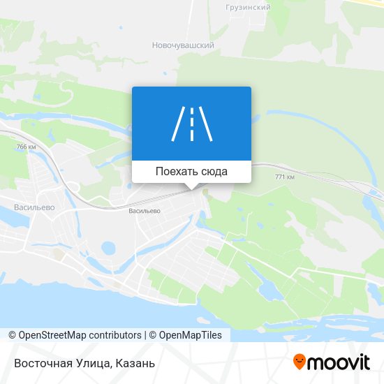 Карта Восточная Улица