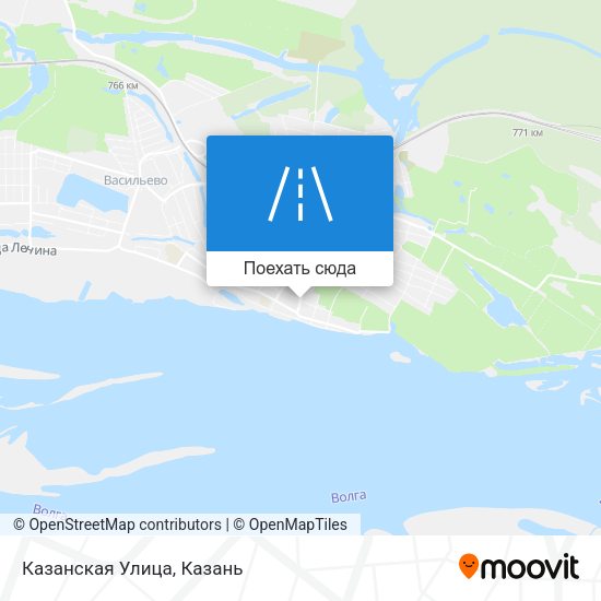 Карта Казанская Улица
